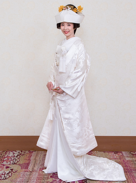 第40回 打掛花嫁着付コンテスト全国大会 最優秀賞:石井あすかさん(東京都)の作品